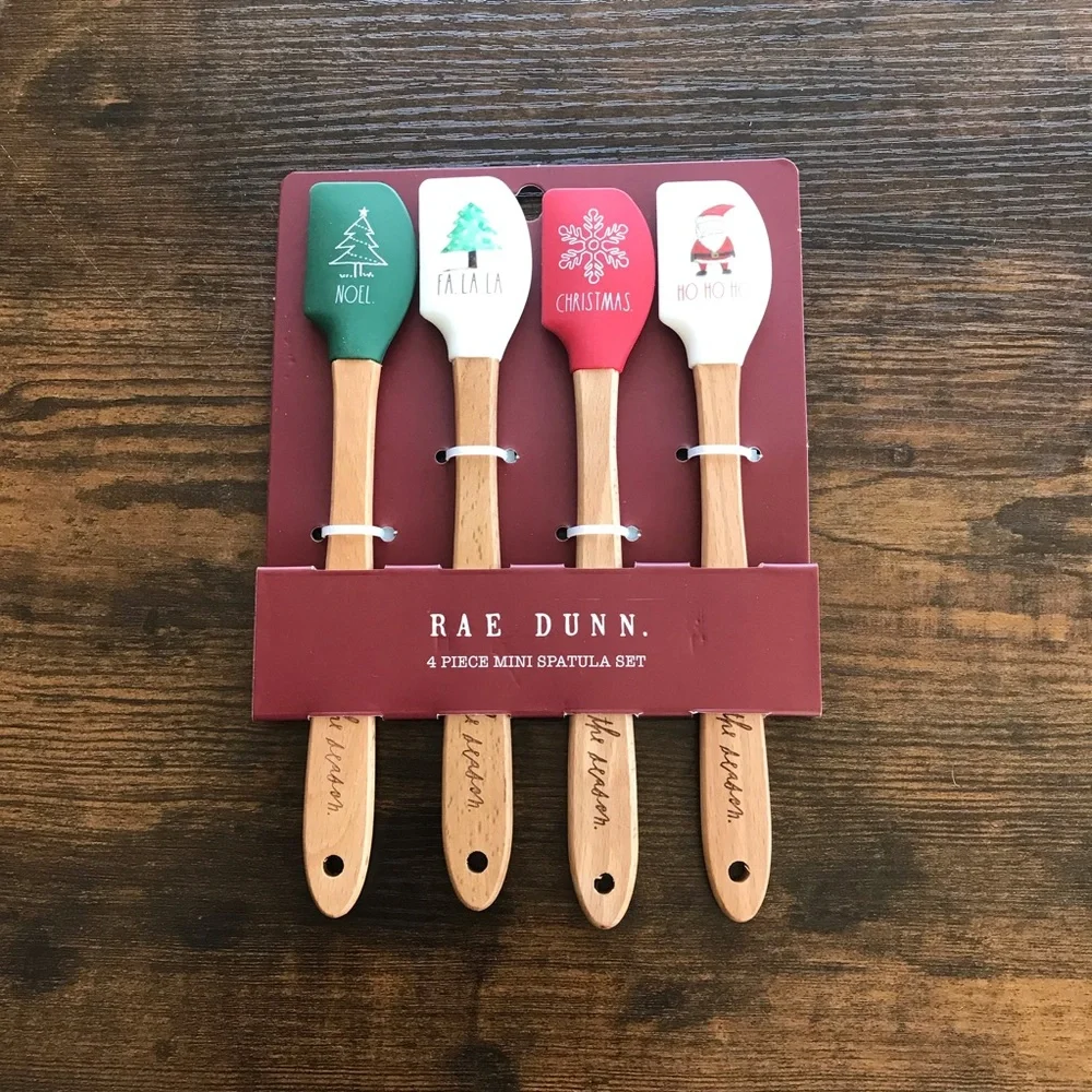 Rae Dunn Silicone Spatula Set
